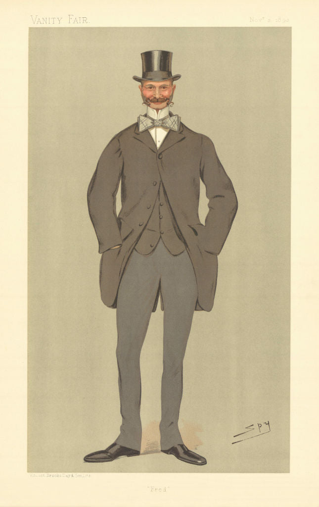 VANITY FAIR SPY CARTOON Frederick Courtenay Morgan. South Monmouthshire MP 1893